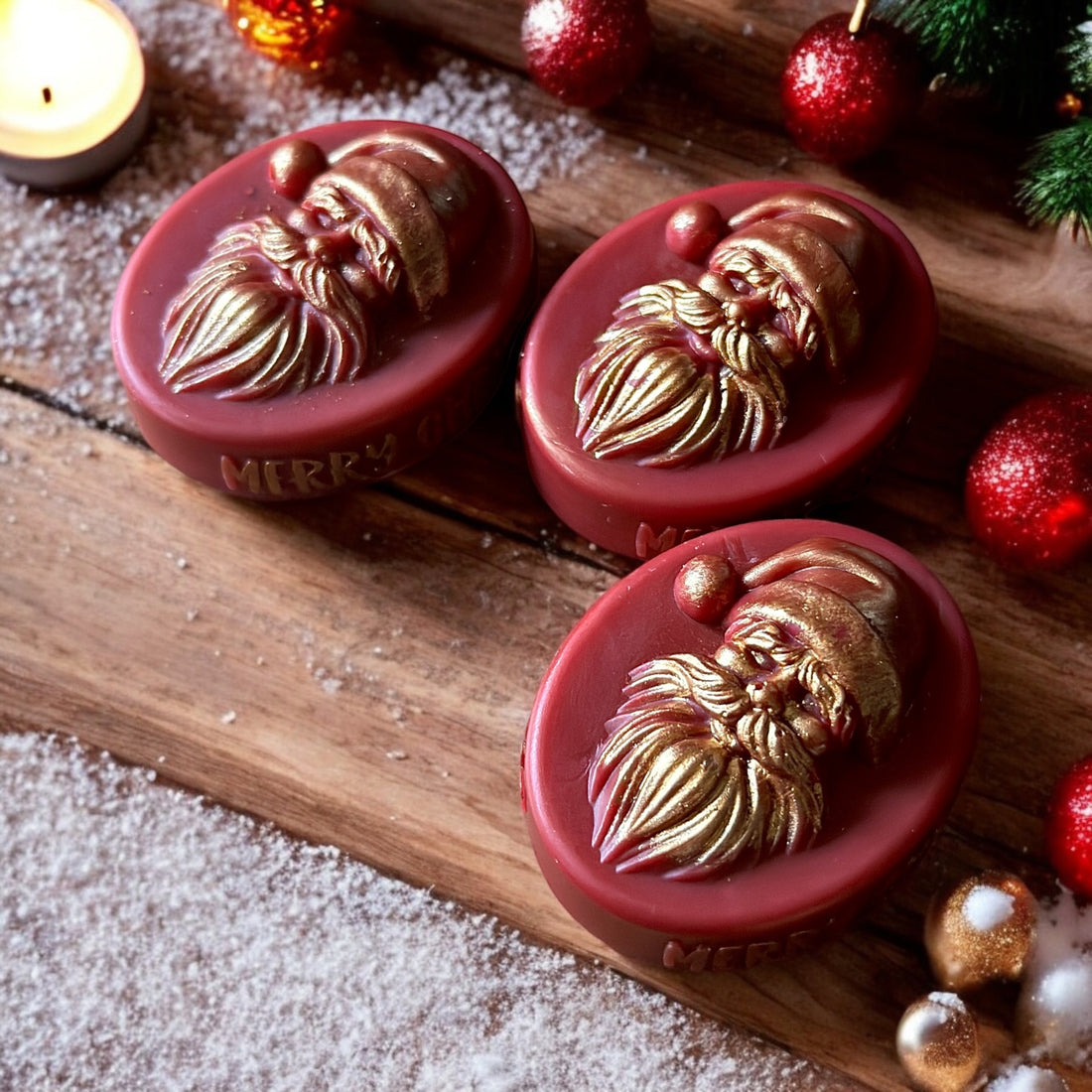 Mulled Spiced Apple Vintage Santa Wax Melt (Individual)