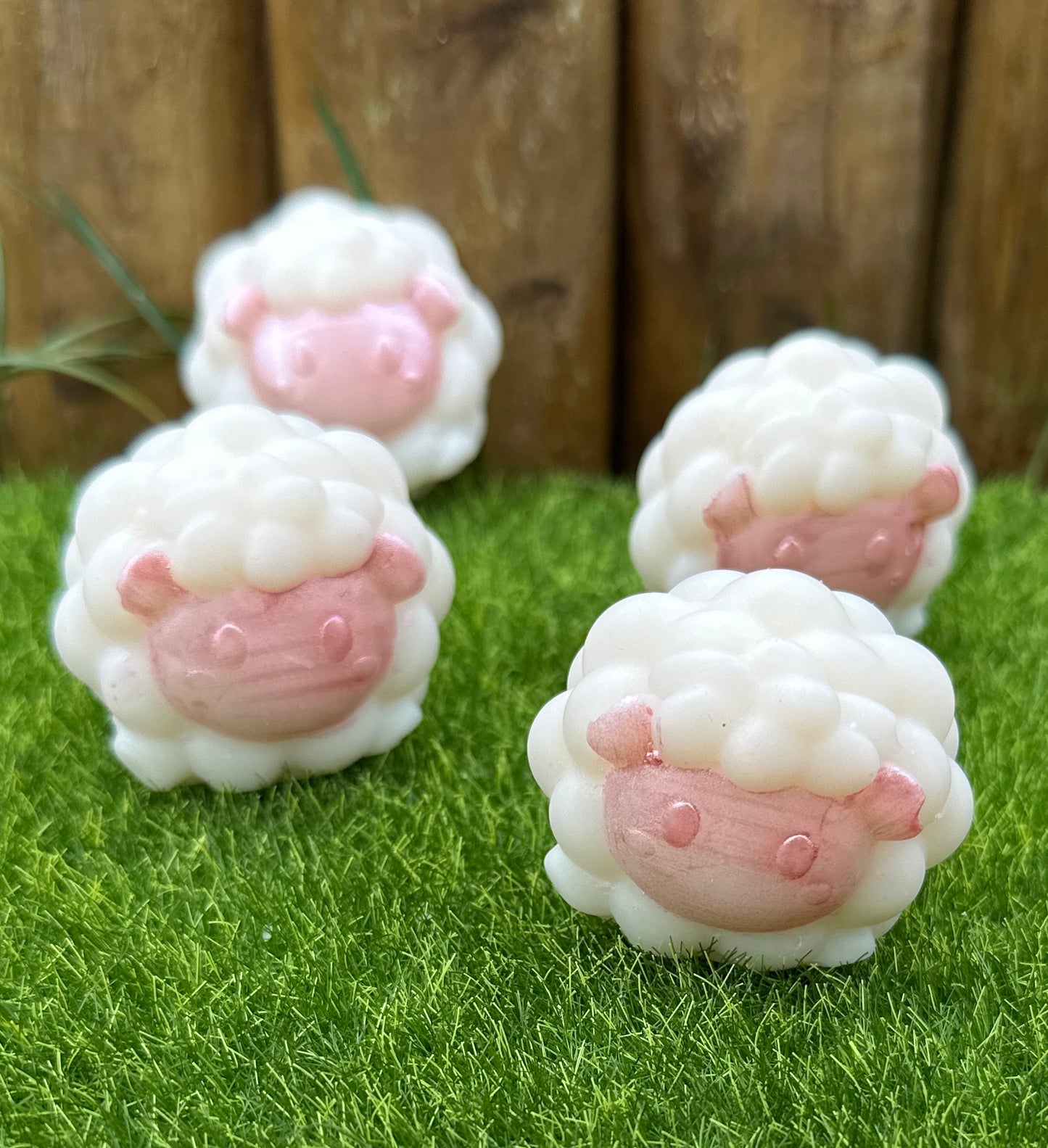 Marshmallow & Candyfloss Fluffy Sheep Duo Wax Melts (pack of 2)