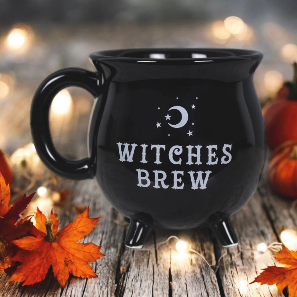 Witches Brew Cauldron Ceramic Mug