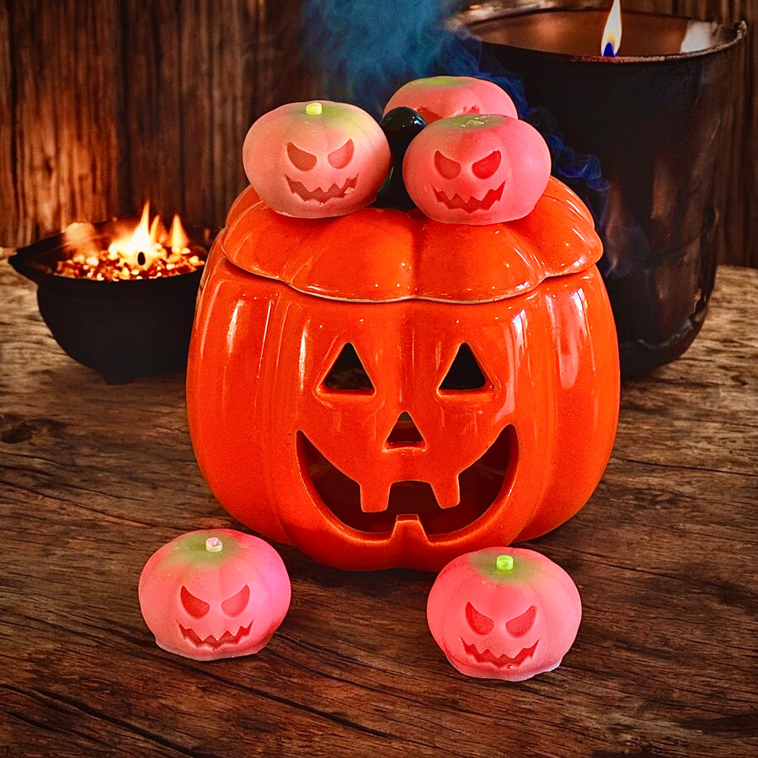 Jack O-Lantern Wax Melts (pack of 4)