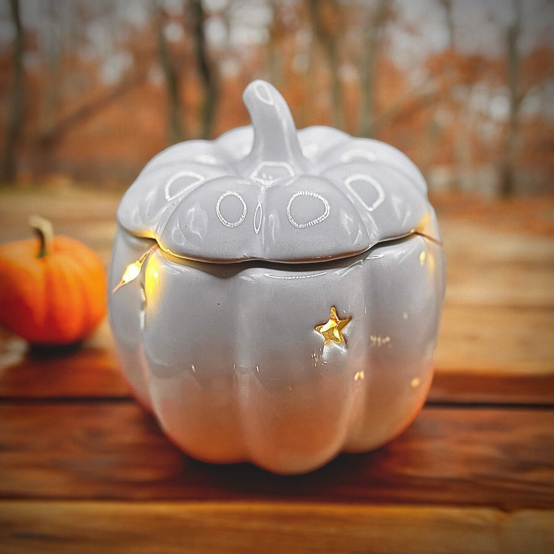 White Pumpkin Burner