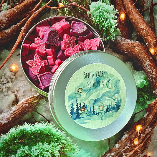 Snow Fairy Scoopies Wax Melt Tin