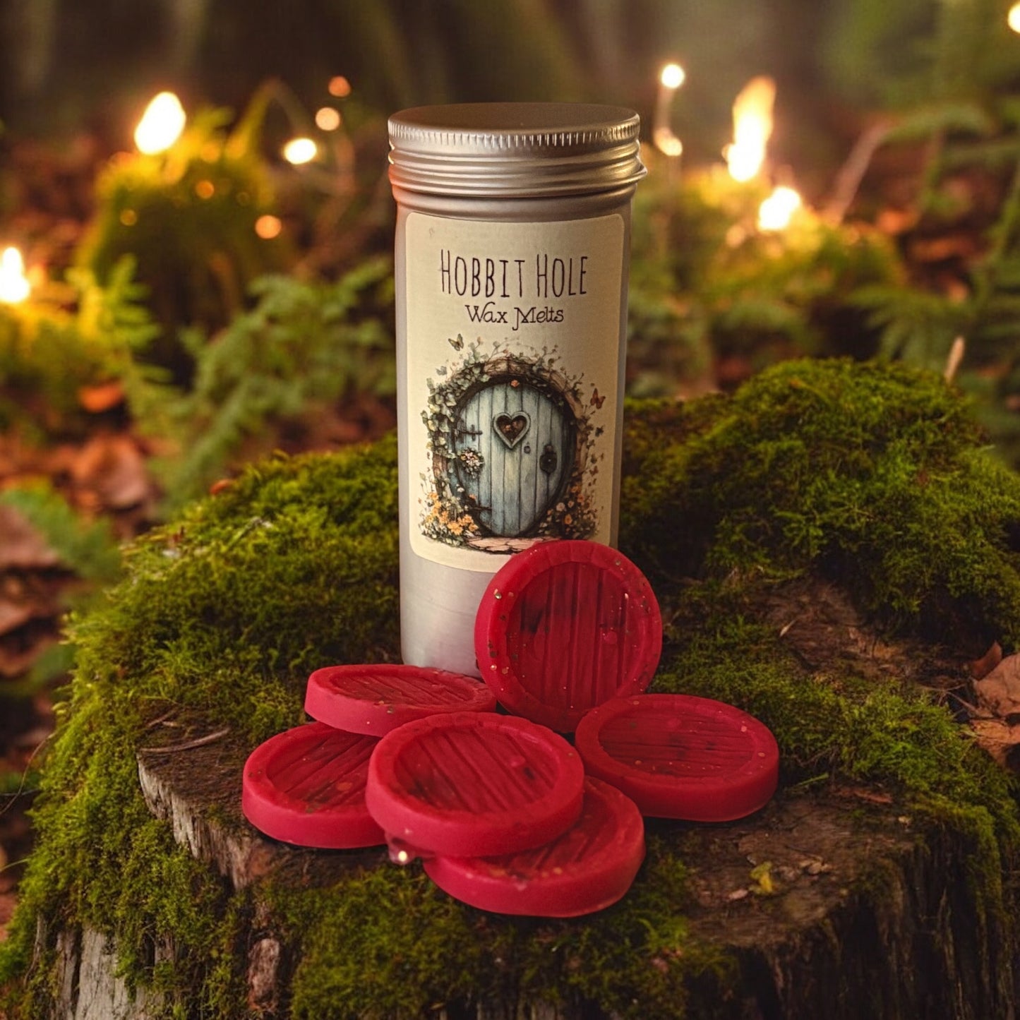 Rhubarb & Rose Hobbit Hole Wax Melts